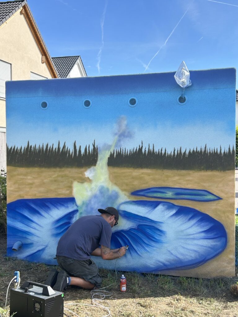 Geysir in Schifferstadt